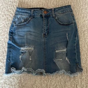 Denim Skirt